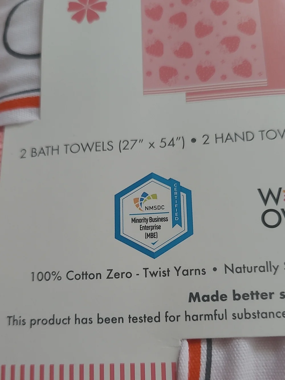 Caro Home Soft Luxe Pink Towel Set - 6 Piece Bundle